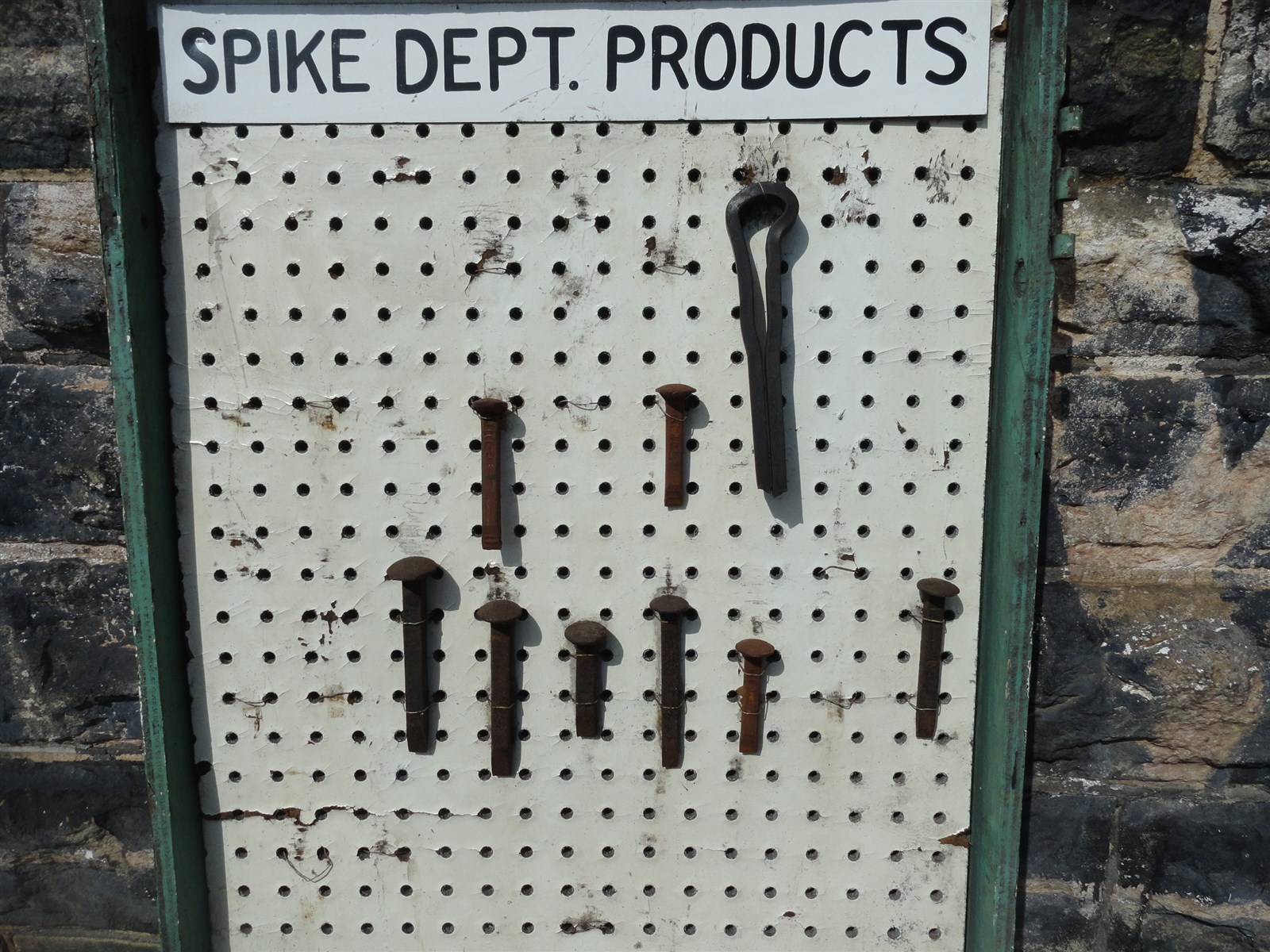 Early BETHLEHEM STEEL Keystone Spike SHOP DISPLAY RAILROAD