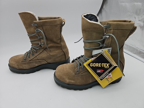 Botas de combate Belleville Goretex 675ST punta de acero verde salvia clima frío EE. UU. 6R - Imagen 2 de 13