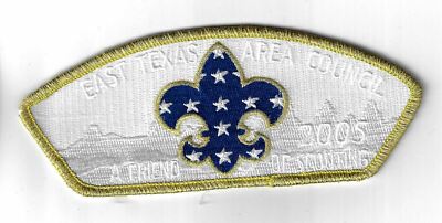 East Texas Area Council SAP SA-14 GMY Bdr. Tyler, Texas FOS (DN $250) [STS-533]
