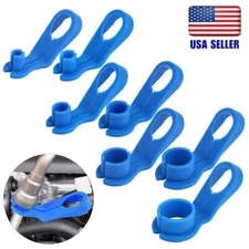7Pcs Set Car AC Line Angled Quick Disconnect Tool Fuel Line Removal Tools 7 Size