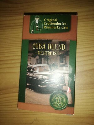 Crottendorfer Räucherkerzen Cuba Blend Weltreise 20 Stück