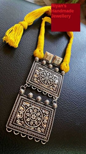 Designer Oxidised jewellery silver 