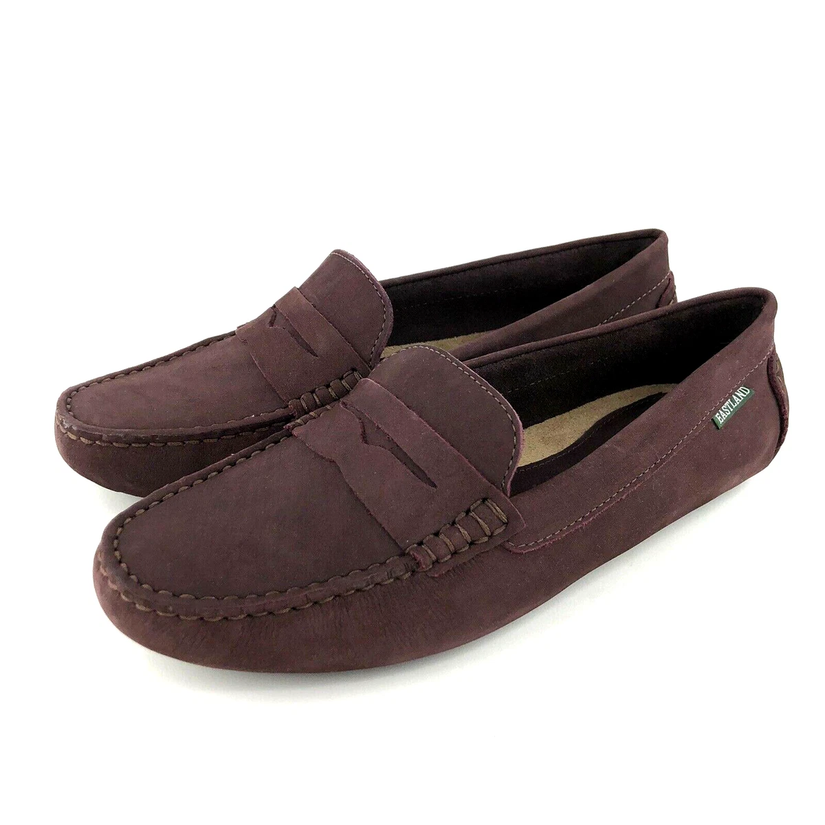 Eastland Women s Patricia Nubuck Driving Moc Loafers Size 8.5M