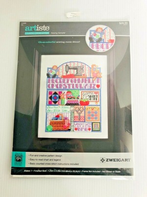 Zweigart Sewing Sampler Counted Cross-stitch Kit