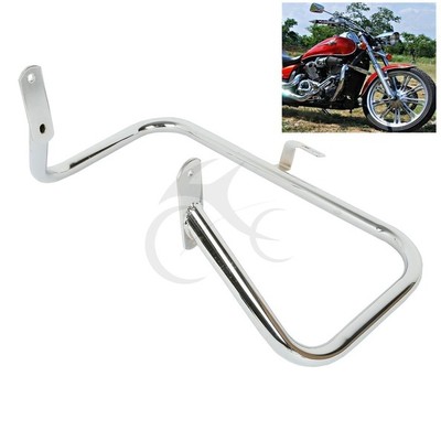 For 2004-2020 Honda Shadow Aero VT 750 Chrome Highway Crash Bar Engine Guard