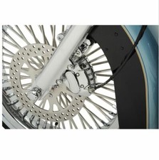 Harley Davidson Pinza Freno Cromata Anteriore Sinistra Softail Dyna Touring XL