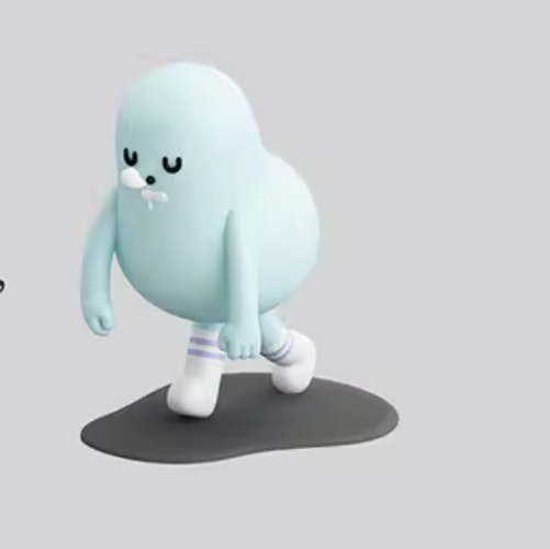 SML Sticky Monster Lab Walking Series Mini Figure Toy Designer Art 