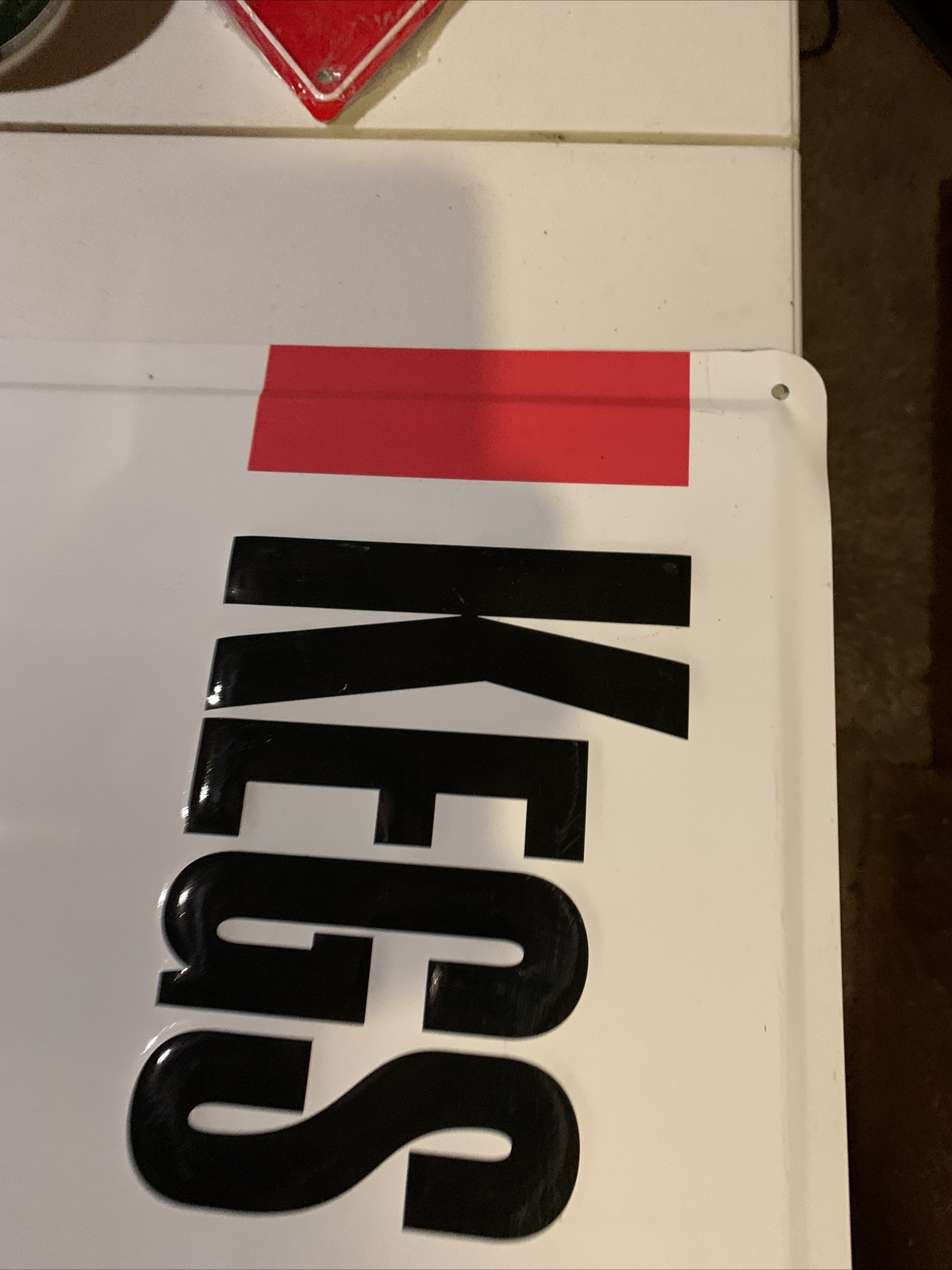 Miller Lite Beer Tin Sign MGD Genuine Draft Metal Kegs Sold Here Sign