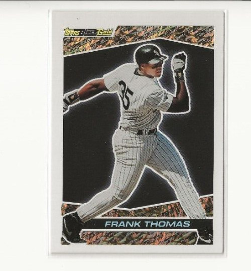 1993 Topps Black Gold #42 Frank Thomas Chicago White Sox