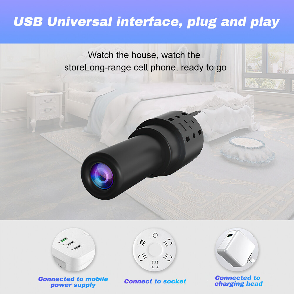 Mini Camara Espia Wifi Oculta con Imagen Full HD Cámara Vigilancia Mini Camara Espia Wifi Oculta con Imagen Full HD Cámara Vigilancia