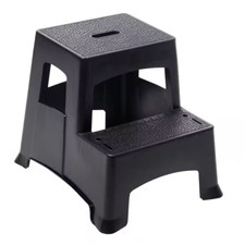 2-Step Plastic Project Stool Ladder Free Shipping New