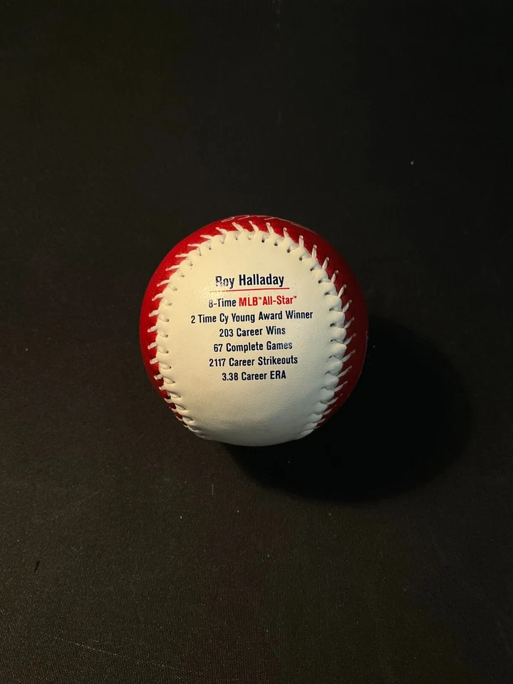 Phillies Roy Halladay 2019 HOF Induction Souvenir Collectible Baseball NEW - Image 4 of 4