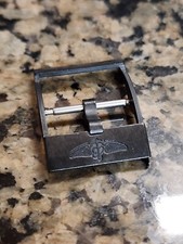 Breitling 20mm Black Polymer Tang Buckle X20S.1
