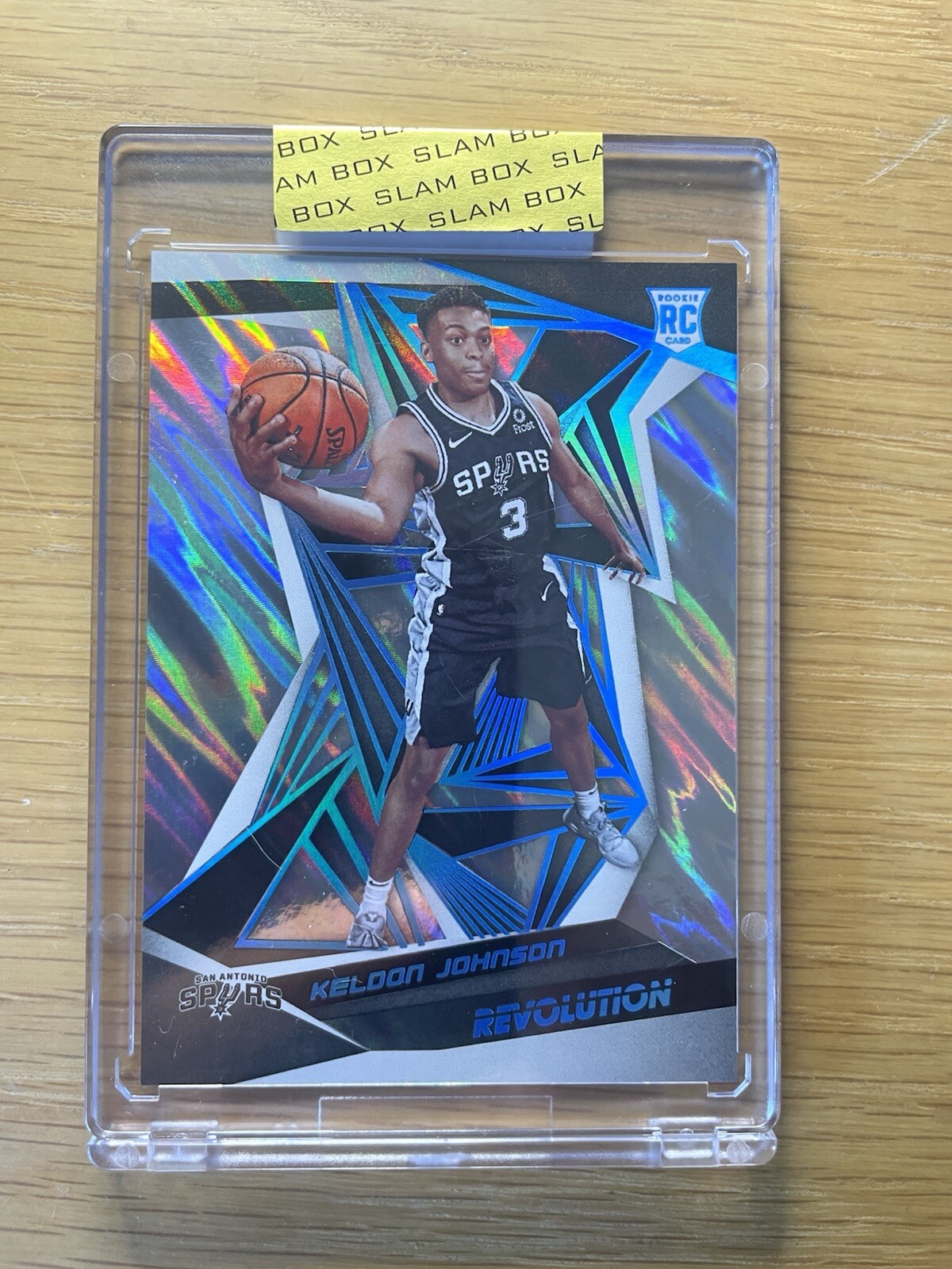 2019-20 Panini Revolution Keldon Johnson Rookie Lava 05/10 - Card #127