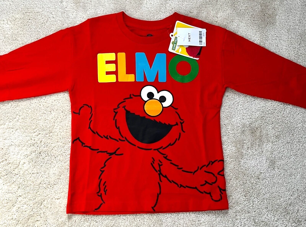 elmo long sleeve shirts toddlers