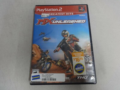 MX Unleashed Sony Playstation 2 PS2 Game Complete