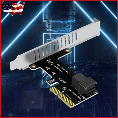 PCI E To SFF-8643 Solid State Drive Adapter PCI-EX4/X8/X16 Hard Disk Converter