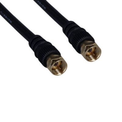 [10pc] 50' F-Type RG59 Video Audio Cable Coaxial 22AWG 75Ohm CCTV DVR Antenna TV