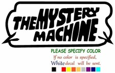 The Mystery Machine Vinyl Decal Sticker Car Window Bumper Wall Laptop 12"