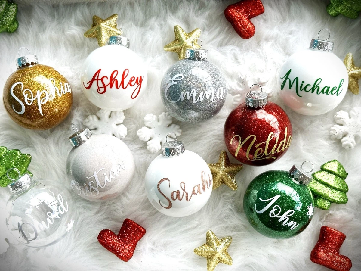 Custom Christmas Tree Ornaments 3 Personalized Christmas Ornaments