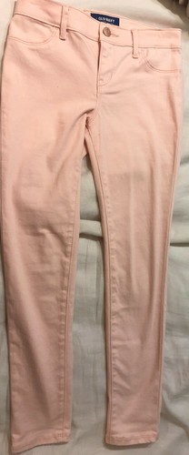 EUC Old Navy Girls Pale Pink Rockstar 