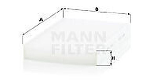 Cu 2940 MANN-FILTER Filter,Luft Cicjout FüR CitroëN,Citroen (Df-Psa),Ds,Ds (C-image