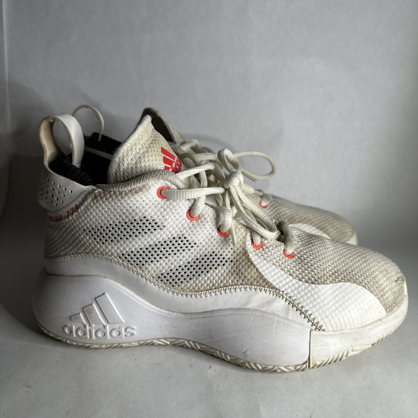 White Red Fw8789 Low Top Lace Up Mesh 6