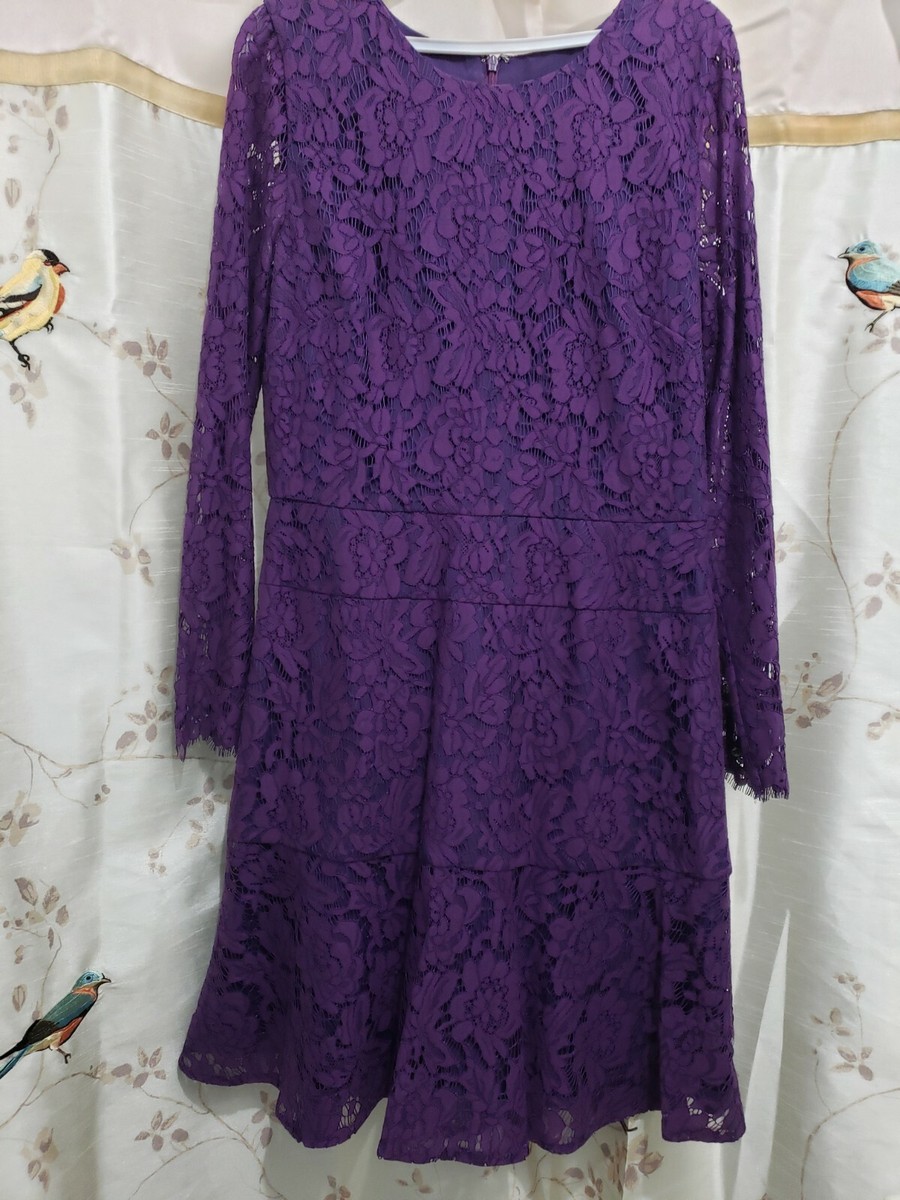 J. Crew Floral Lace Dress 10T