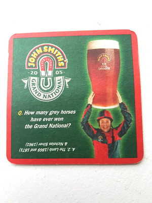 John Smith's - No Nonsense Question Grand National Cat No'240 Bierdeckel Untersetzer