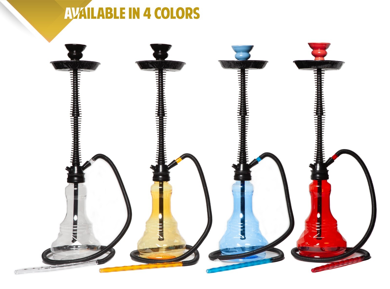 XPRESS HOOKAH Portable Plastic Hookah Pipe Set 30" Incudes Hose & Bowl YELLOW eBay