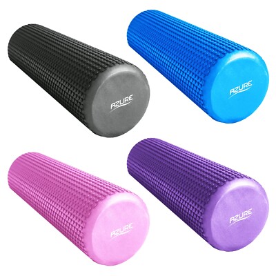 Azure Schaum Roller Rücken Bein Arm Selbst Muskel Massage Relief Physio Fitnessstudio Kurz