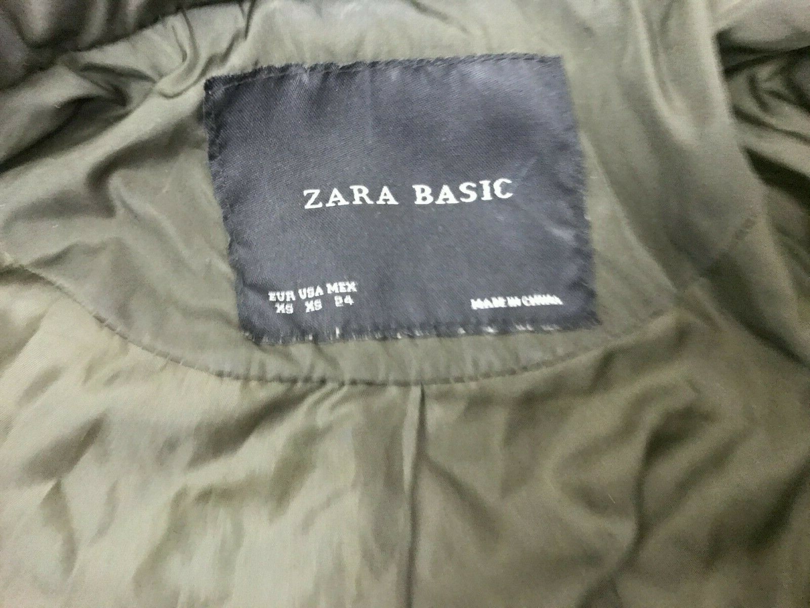 ZARA BASIC Womens Jacket Country Style Padded Jac… - image 5