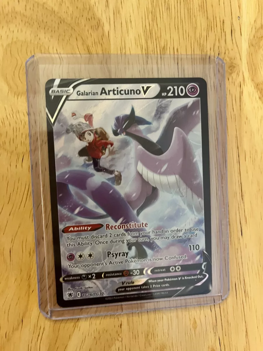 Galarian Articuno V - TG16/TG30 - Trainer Gallery Ultra Rare