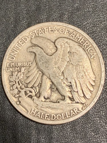 1933-S San Francisco Mint Silver Liberty Walking Half Dollar lot # 1949 - Picture 2 of 6