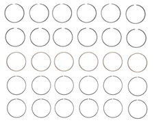 Enginetech R37556 | Piston Rings for various AMC/Jeep/GM 3.3/3.5/3.7/3.8/4.2L