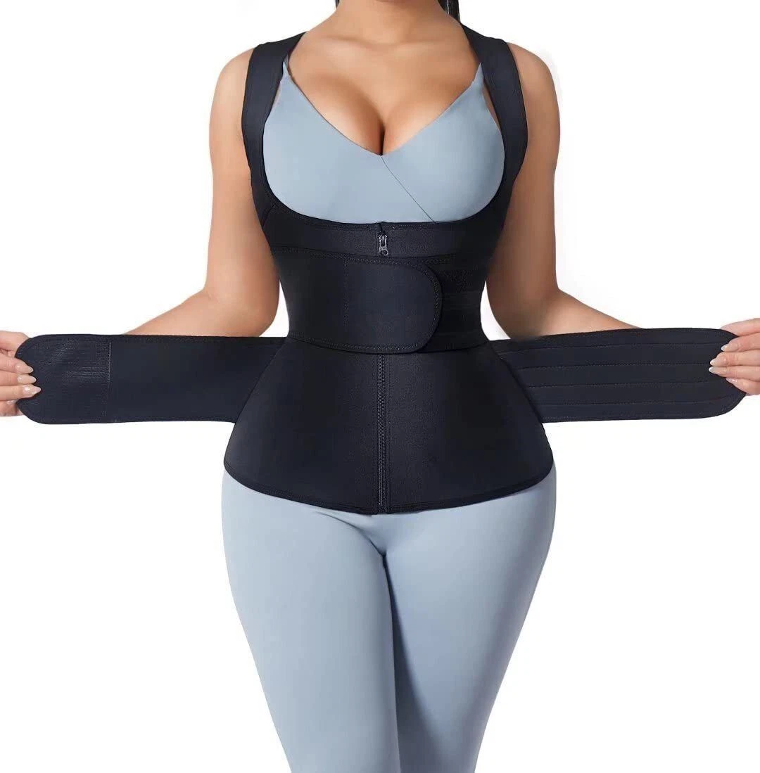 Hoplynn neoprene sweat waist trainer sales