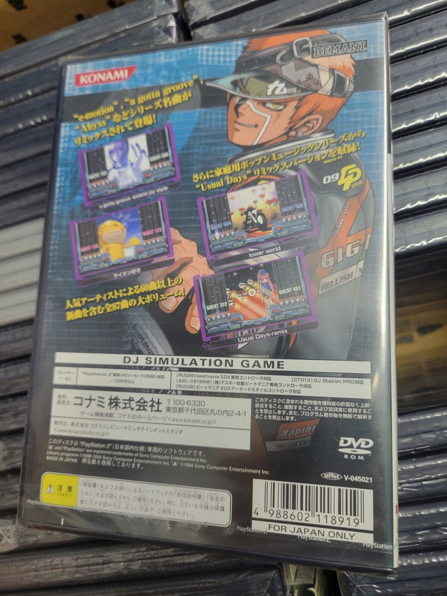 beatmania IIDX 9th Style (2005) New Factory Sealed Japan