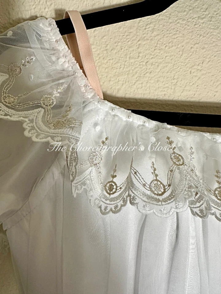 Muñeca de baile de graduación Clara con volantes en capas Cascanueces vestido de ballet disfraz personalizado Foto 4 de 4