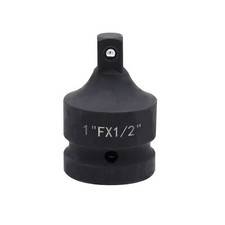 Impact Socket Adapter And Reducer 1 Inch Drive F To 1/2 Inch M Chrome Molybdenum