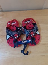 Marvel Toddler Boys Spider-Man Flip Flops Size 5-6 NEW WITH TAGS