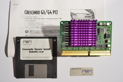 メ*コ様 Crescendo g3 PCI Macintosh アップグレードカ Sonnet Crescendo G3 450MHz 1MB PCI Upgrade Card – Power Mac 7300