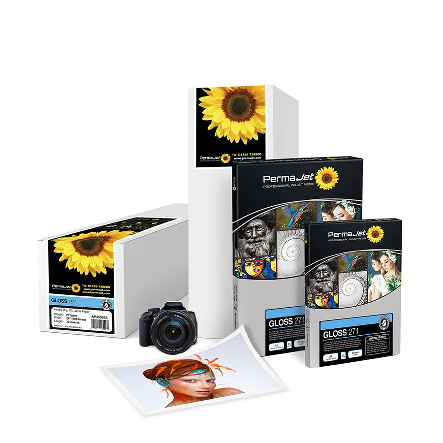 PermaJet Gloss 271 A4 Photo Paper - 50 Sheets - 50814
