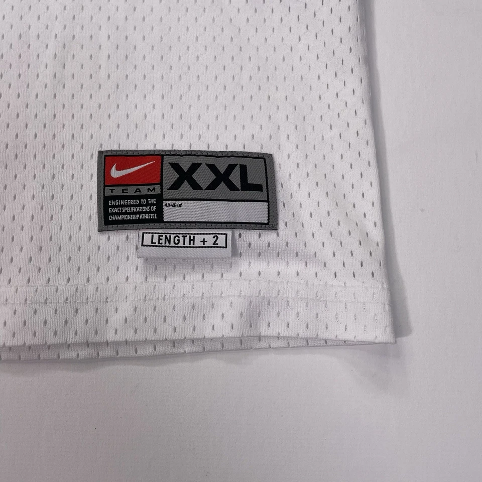 Vintage Nike NBA Utah Jazz Andrei Kirilenko 47 White Jersey Mens 2XL XXL Faded - Image 4 of 4