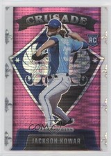 2022 Panini Chronicles Crusade Pink Pulsar Prizm Jackson Kowar #12 0m4q