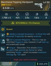 Borderlands 4 🌟 DLC HARDPOINT RADIATION 🌟 BOUNTY PACK 1 🌟JAKOBS STICKY COV🌟