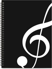 MAXCURY Blank Sheet Music Composition Manuscript Staff Paper Art Music Notebook