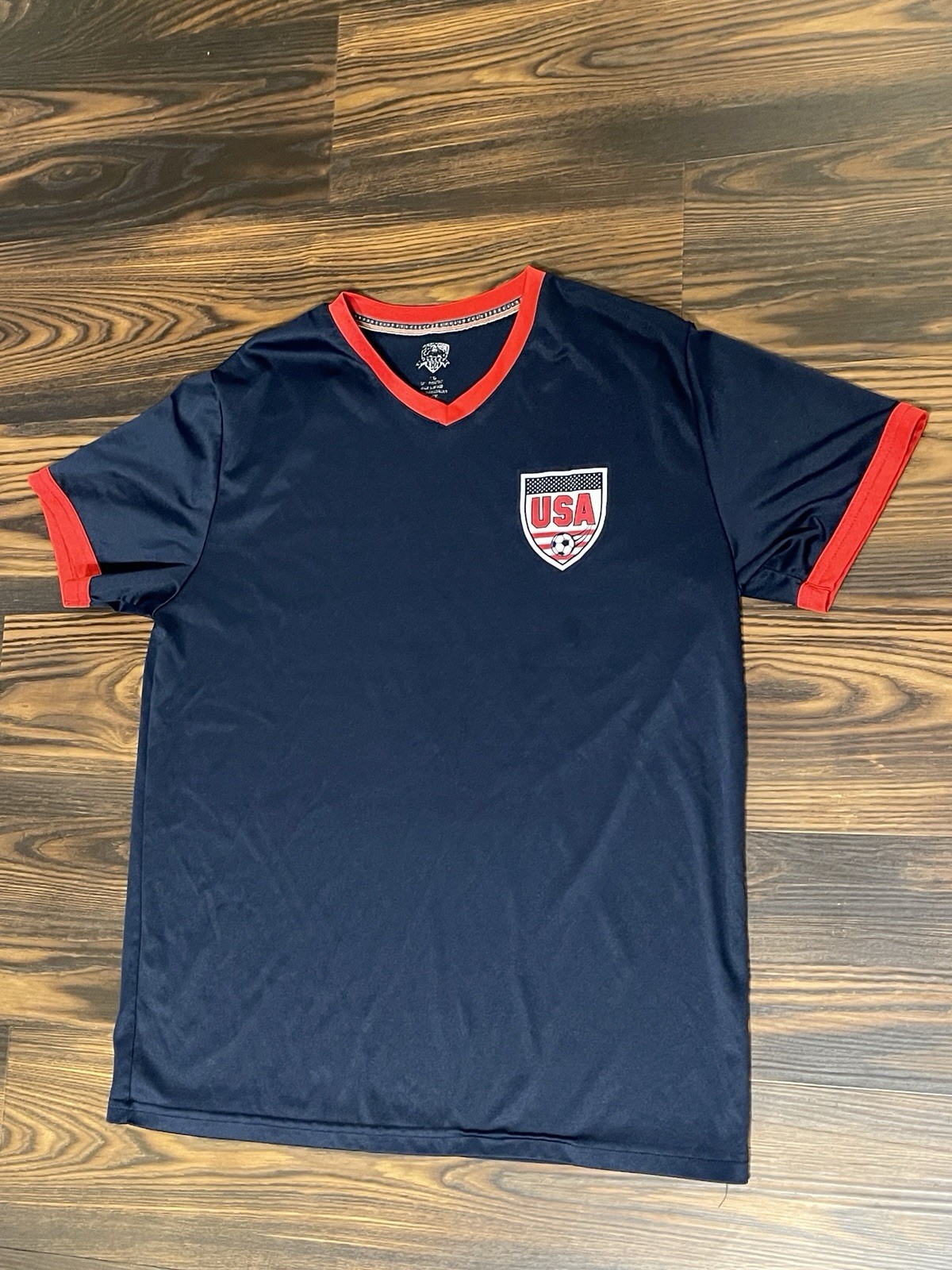 USA Soccer Jersey T-shirt Mens Large USMNT