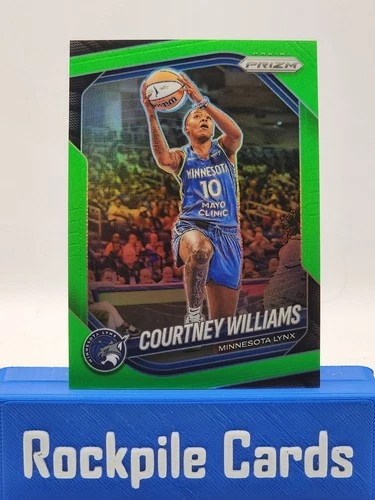 Courtney Williams 2025 Panini Prizm Courtney Williams #69 Green