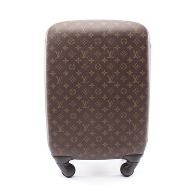 LOUIS VUITTON Zephyr 55 travel Bag suitcase M23030 Monogram leather Brown Used