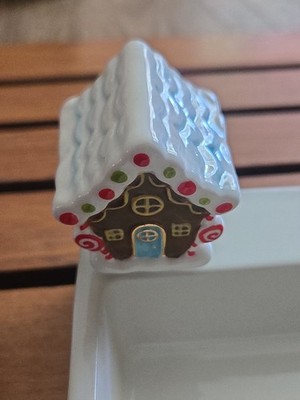 Nora Fleming Gingerbread House Mini Candyland Lane A218 Platter Charm Ceramic